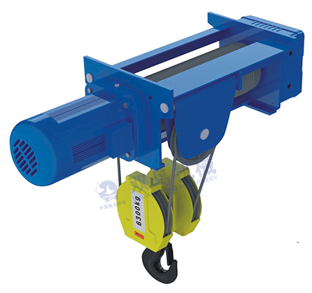 SH固定式鋼絲繩電動(dòng)葫蘆（滑輪倍率4/1）